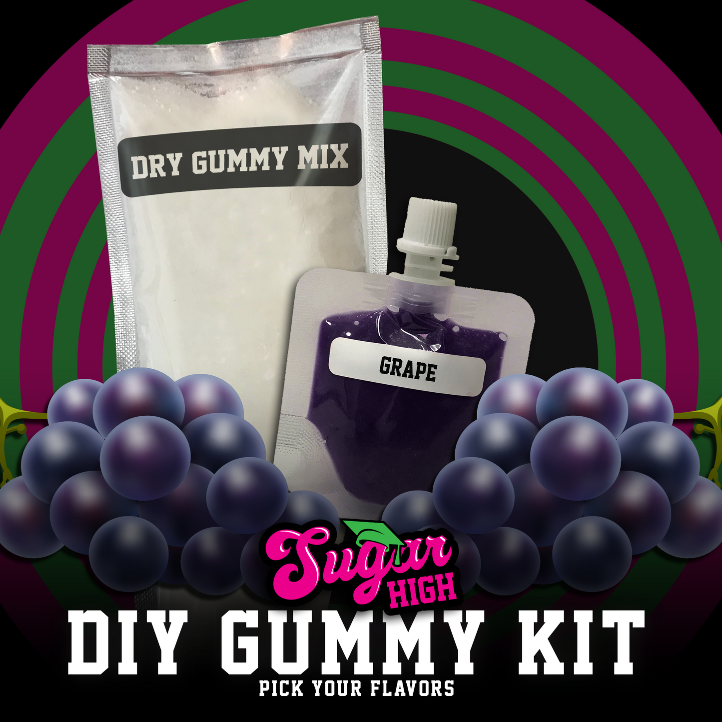 SUGAR HIGH DIY Gummy Kit for Adults