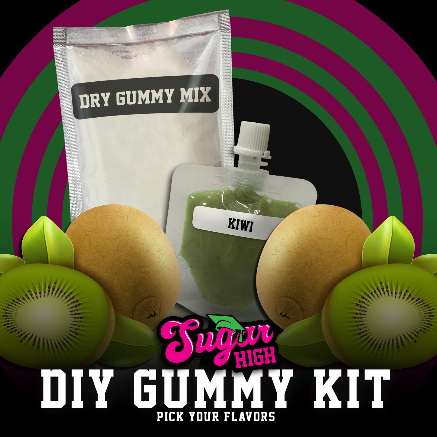 SUGAR HIGH DIY Gummy Kit for Adults