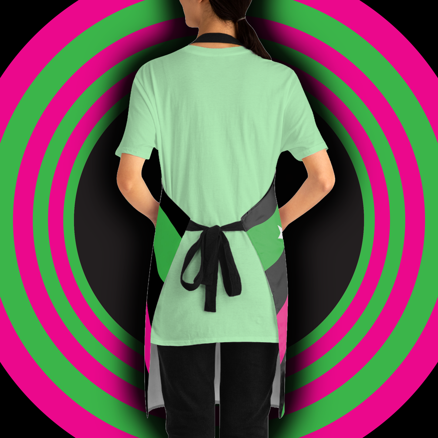 SUGAR HIGH Unisex Stoned Allover Stoner Apron