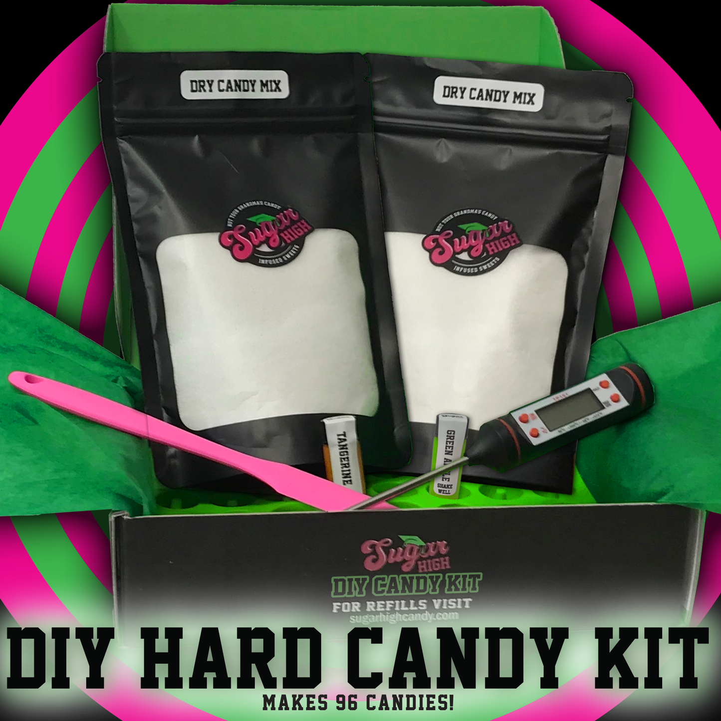 SUGAR HIGH DIY Hard Candy Kit for Adults