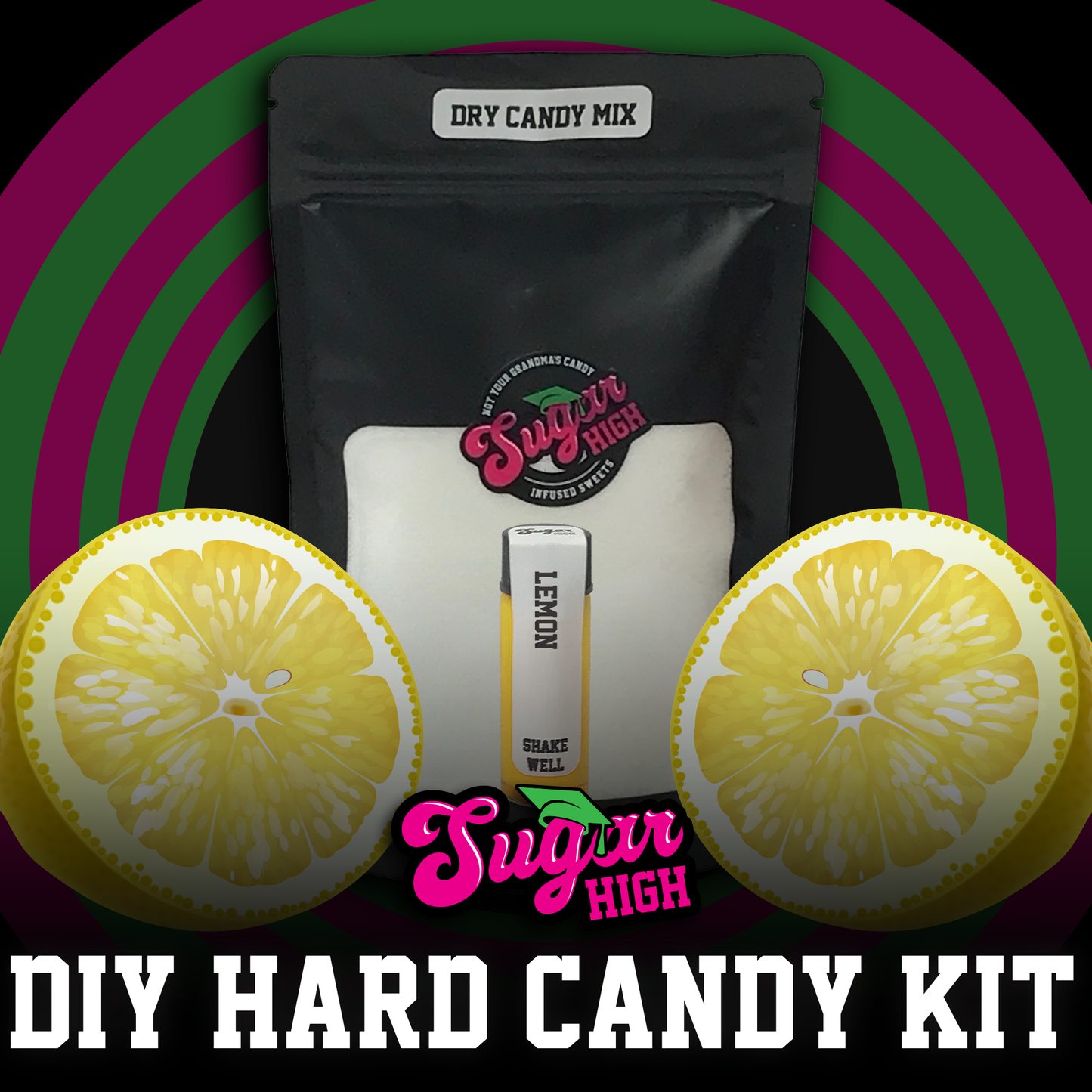 SUGAR HIGH DIY Hard Candy Kit for Adults