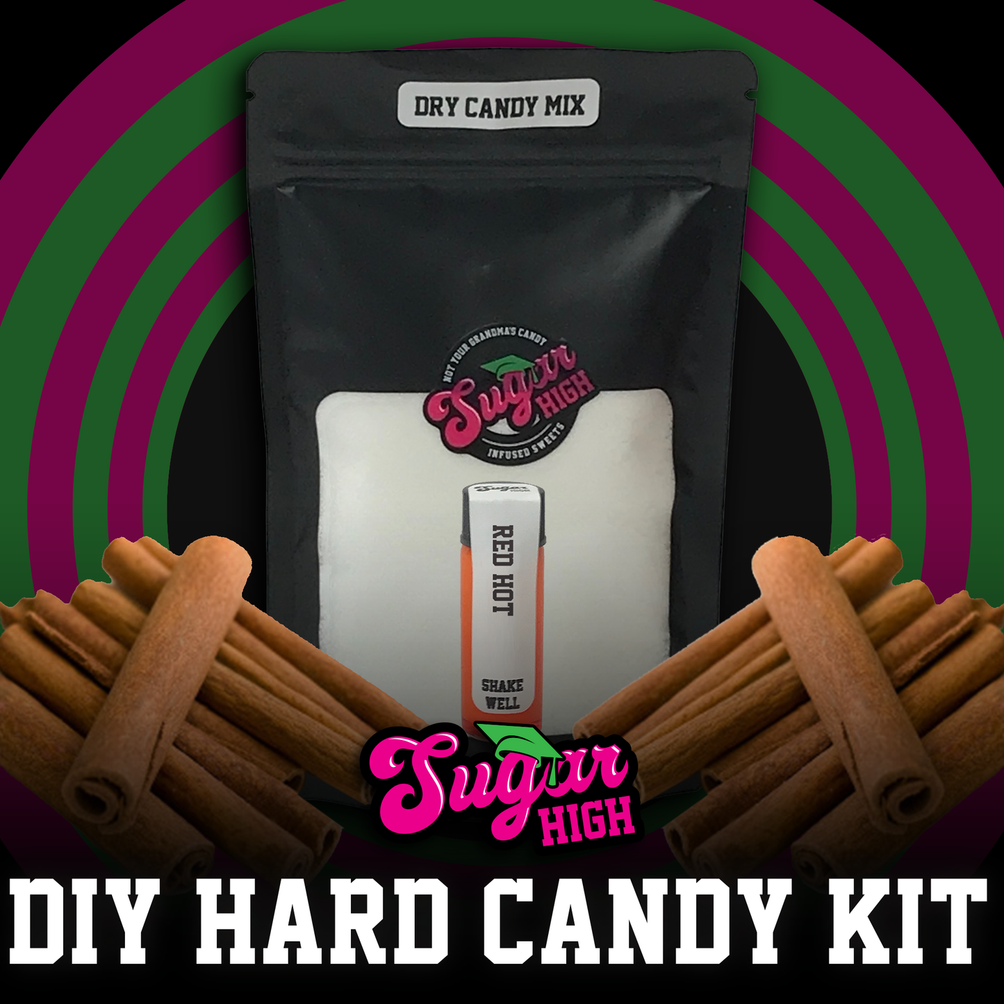 SUGAR HIGH DIY Hard Candy Kit for Adults