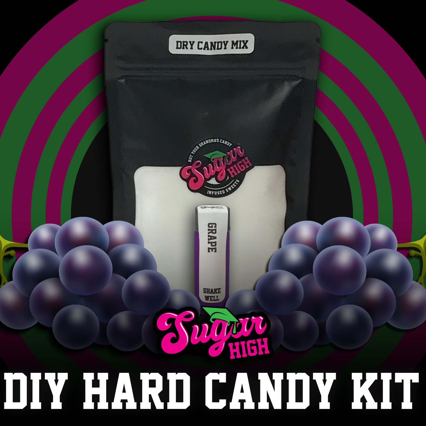 SUGAR HIGH DIY Hard Candy Kit for Adults