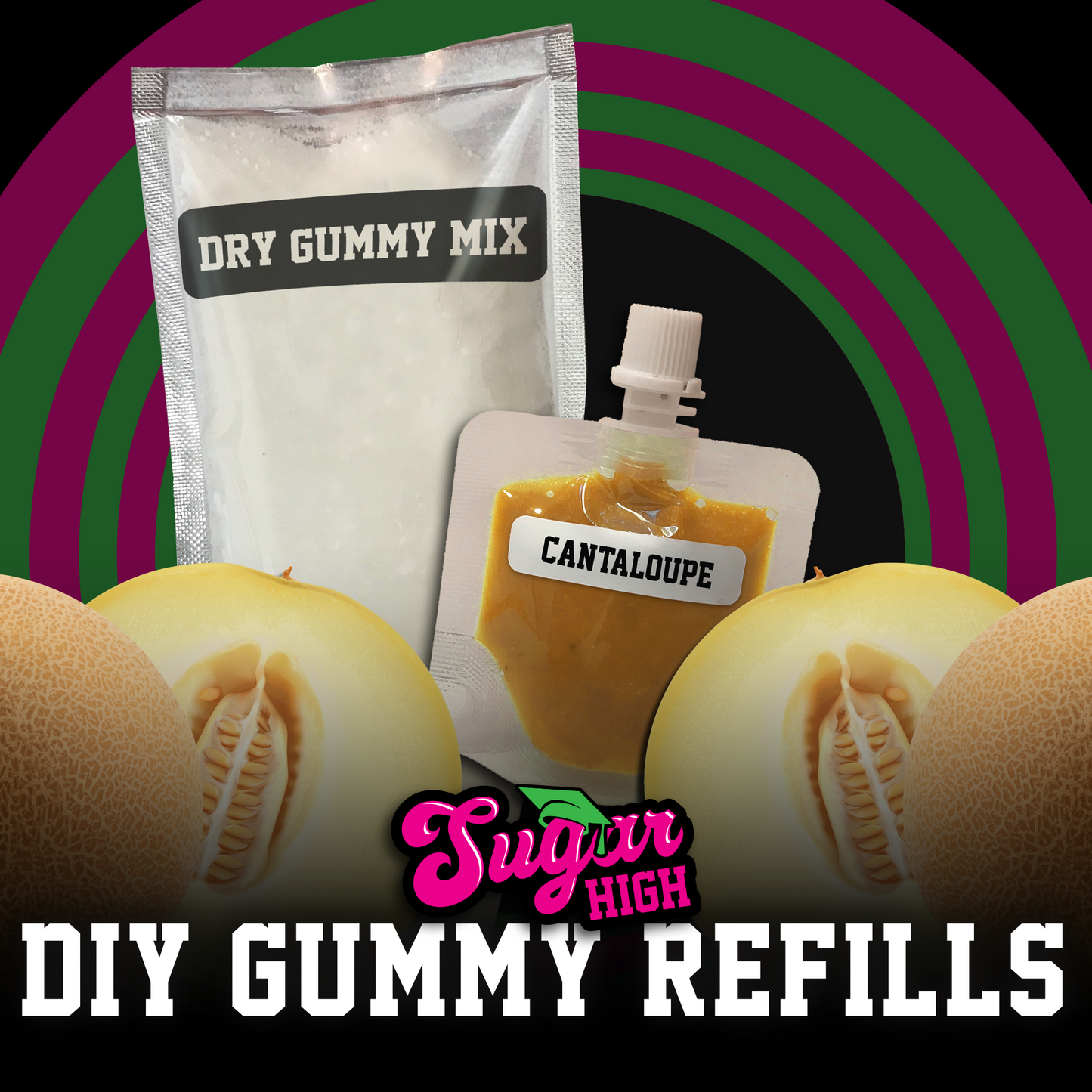 SUGAR HIGH DIY Gummy Kit Refills for Adults
