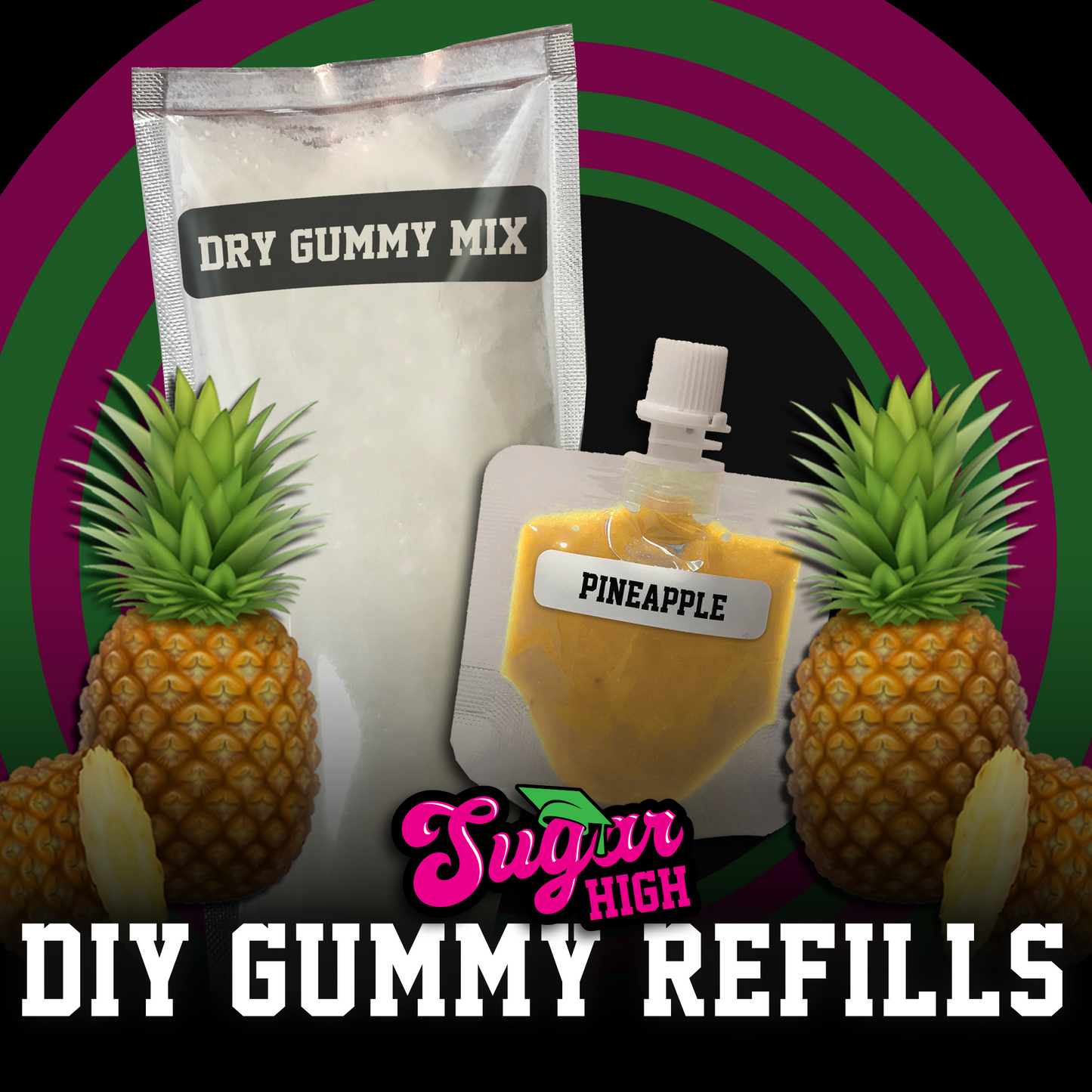 SUGAR HIGH DIY Gummy Kit Refills for Adults