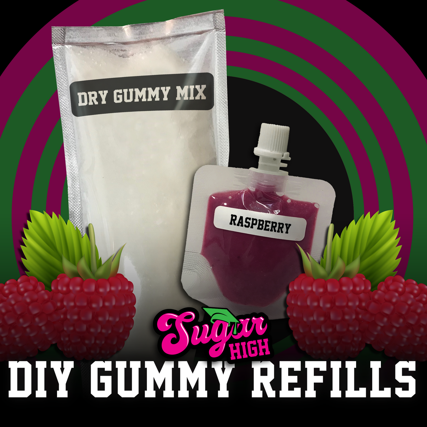 SUGAR HIGH DIY Gummy Kit Refills for Adults
