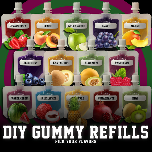 SUGAR HIGH DIY Gummy Kit Refills for Adults