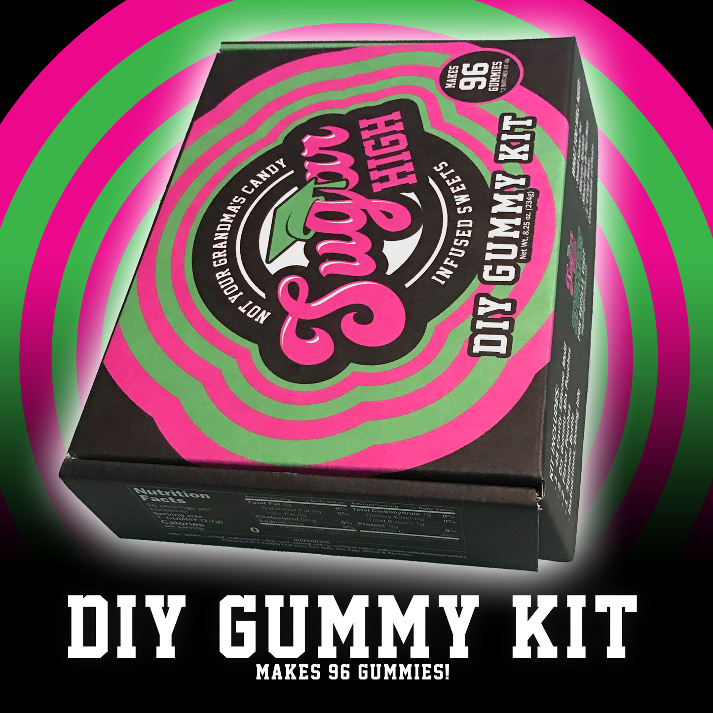 SUGAR HIGH DIY Gummy Kit for Adults