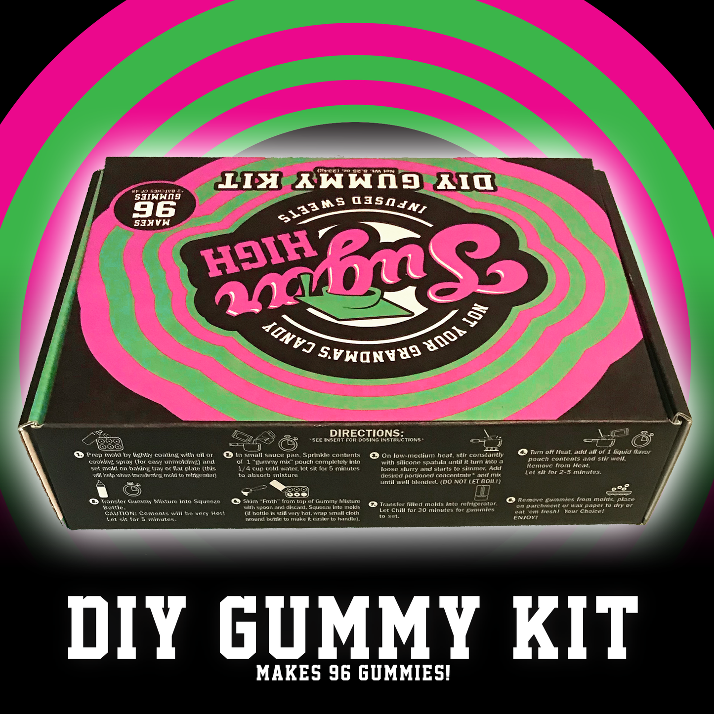 SUGAR HIGH DIY Gummy Kit for Adults