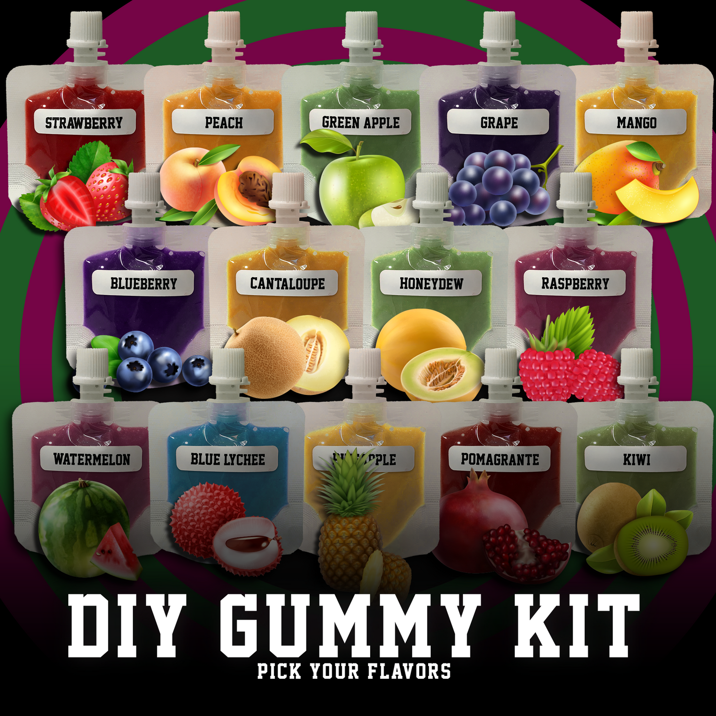 SUGAR HIGH DIY Gummy Kit for Adults