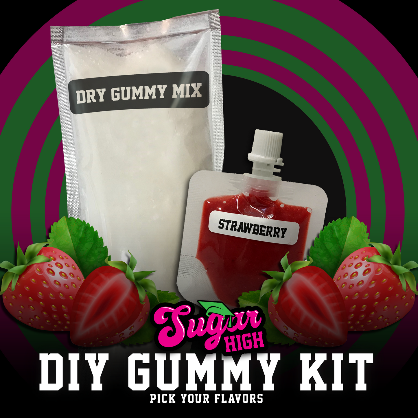 SUGAR HIGH DIY Gummy Kit for Adults