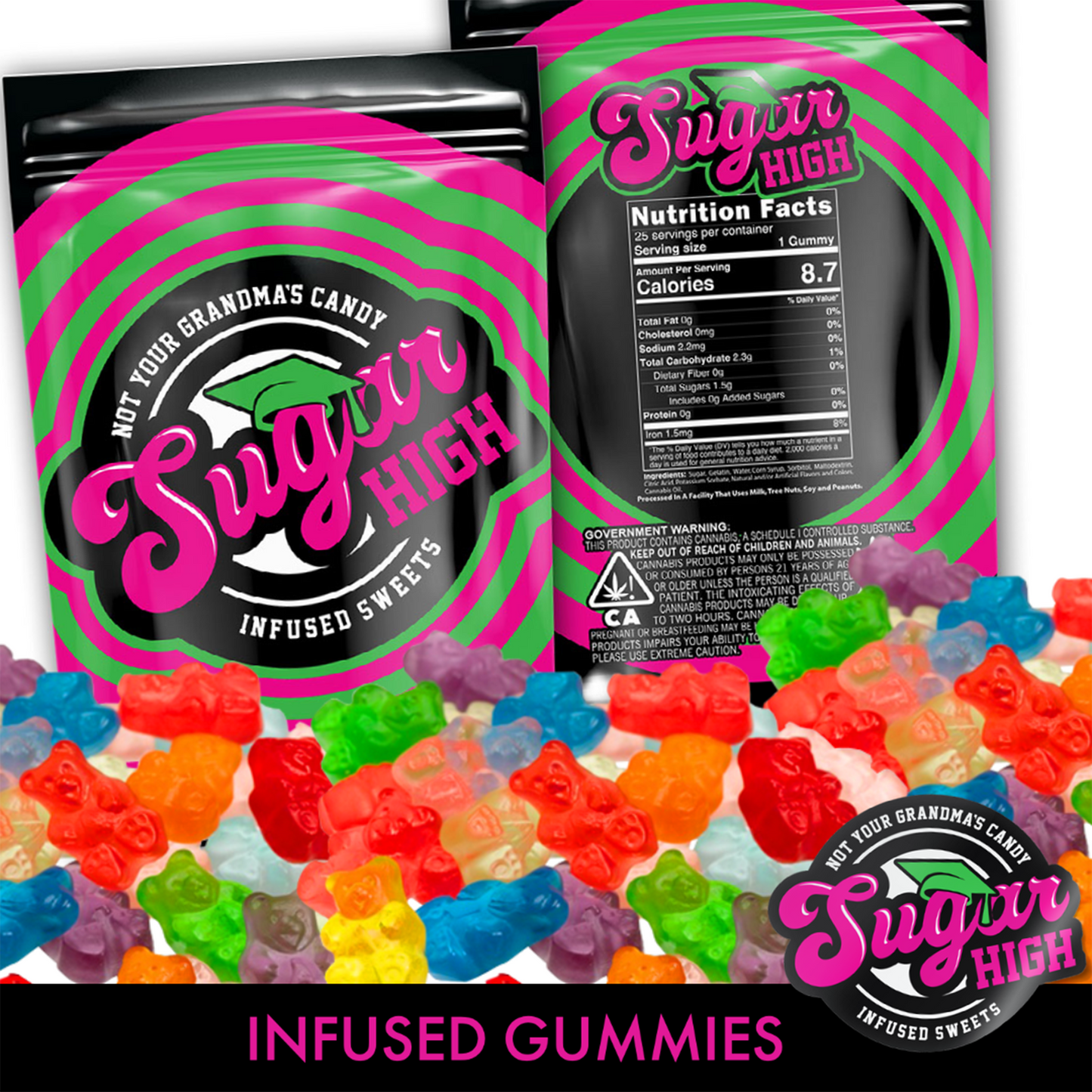 SUGAR HIGH DIY Gummy Kit for Adults