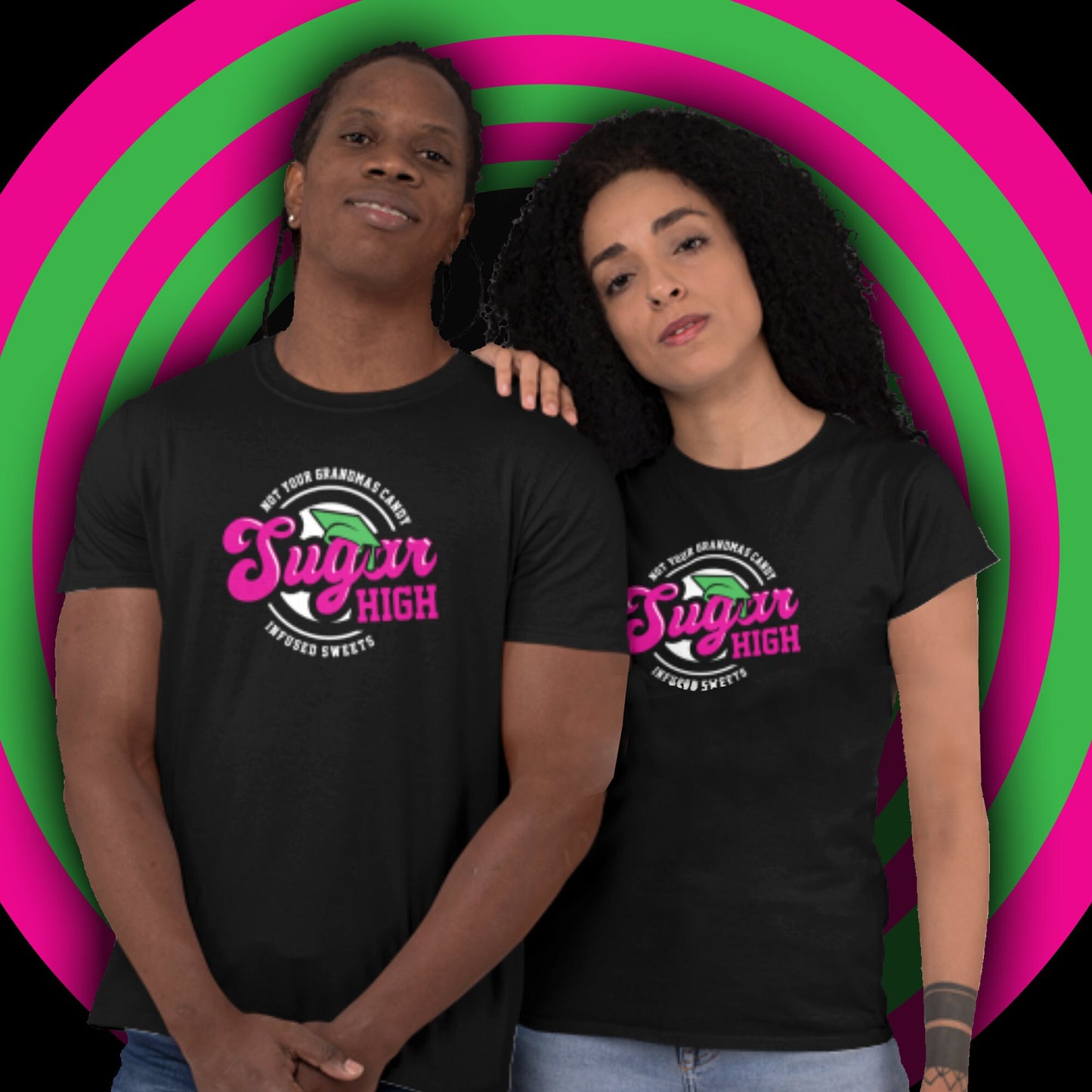 Sugar High Logo Unisex Short Sleeve Tee