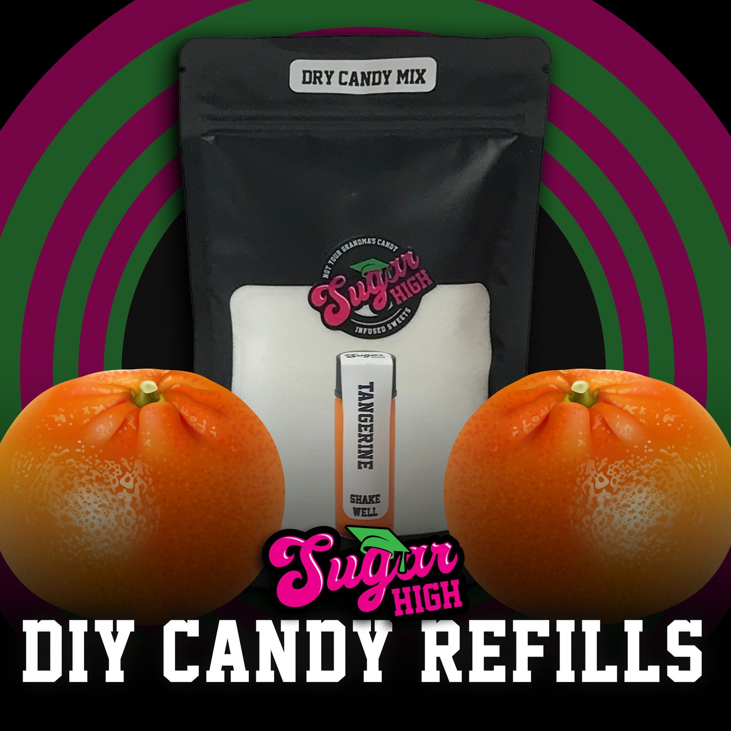 SUGAR HIGH DIY Hard Candy Kit Refills for Adults